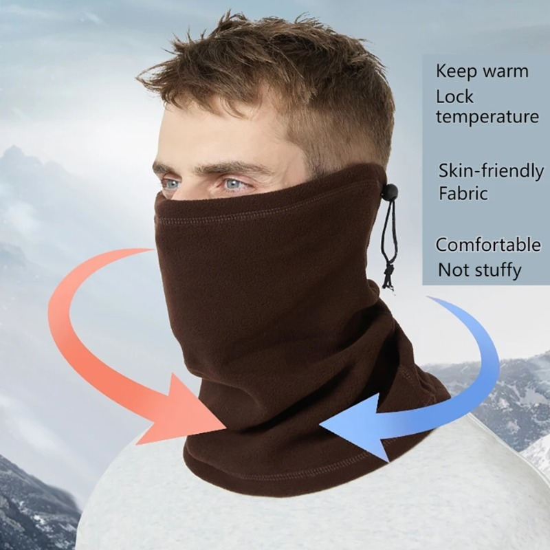 Inverno pescoço mais quente ga - Neck Gaiter Fleece avaliação e preço