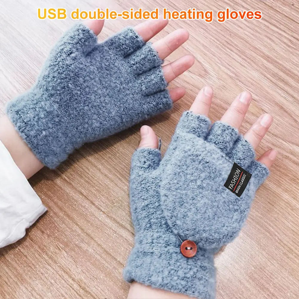 Usb elétrico aquecido luvas de - Touch Screen Gloves avaliação e preço