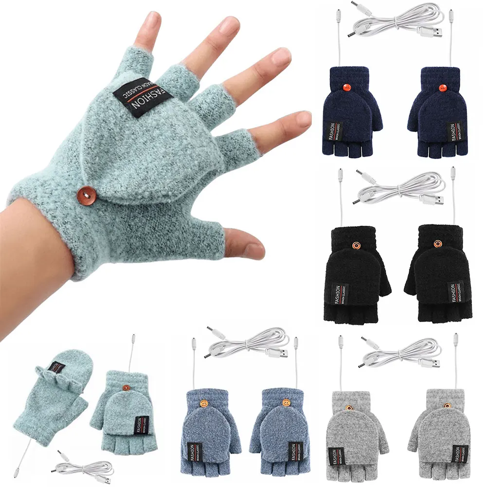 Usb elétrico aquecido luvas de - Touch Screen Gloves avaliação e preço