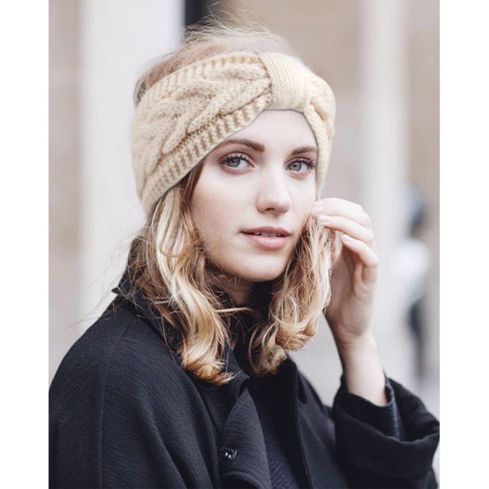 Inverno de malha feminina head - Winter Headband Fleece avaliação e preço