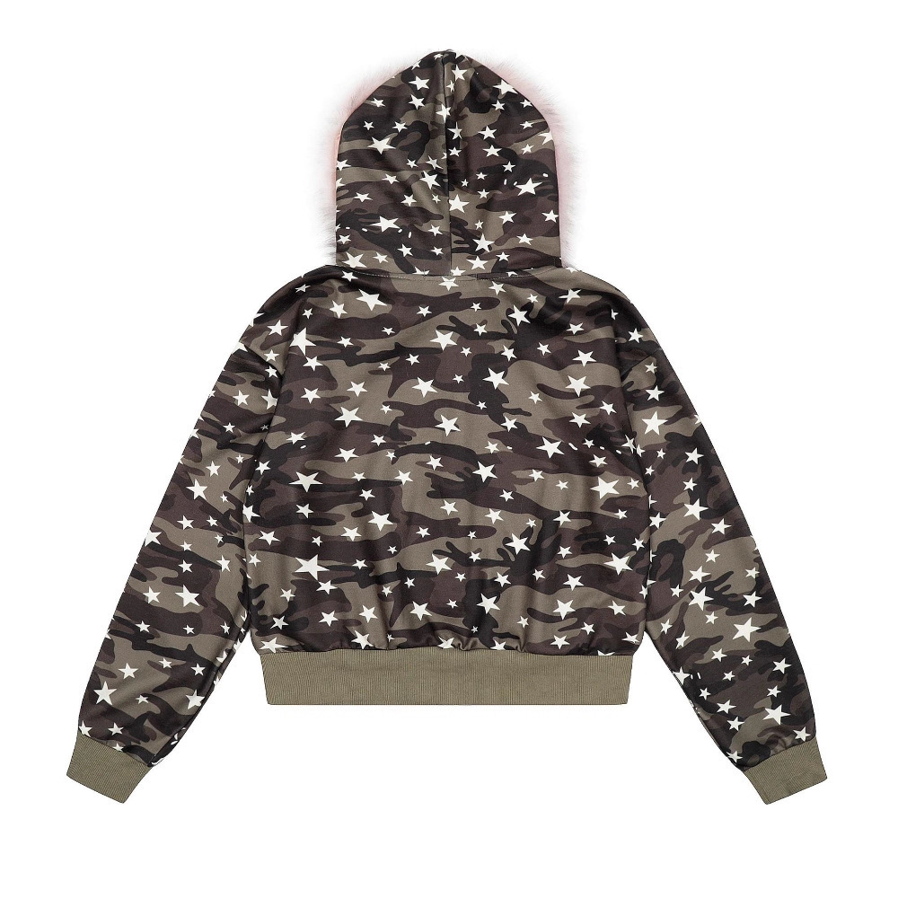 Homens zip up hoodie high stre - Sherpa Hoodie Fleece avaliação e preço