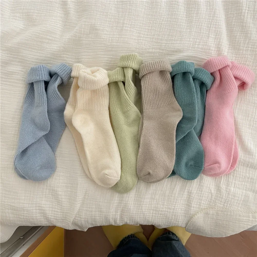 Meias Kawaii japonesas para mu - Thermal Sock Wool avaliação e preço
