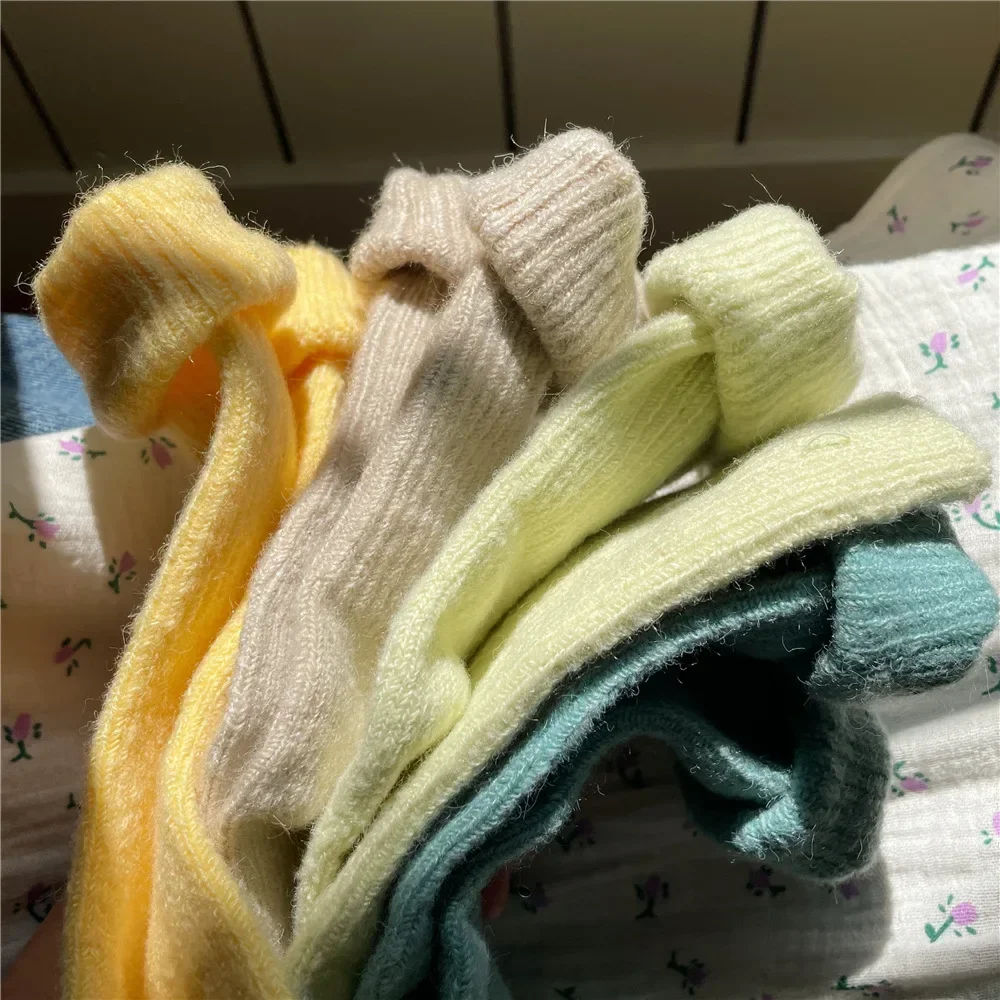 Meias Kawaii japonesas para mu - Thermal Sock Wool avaliação e preço