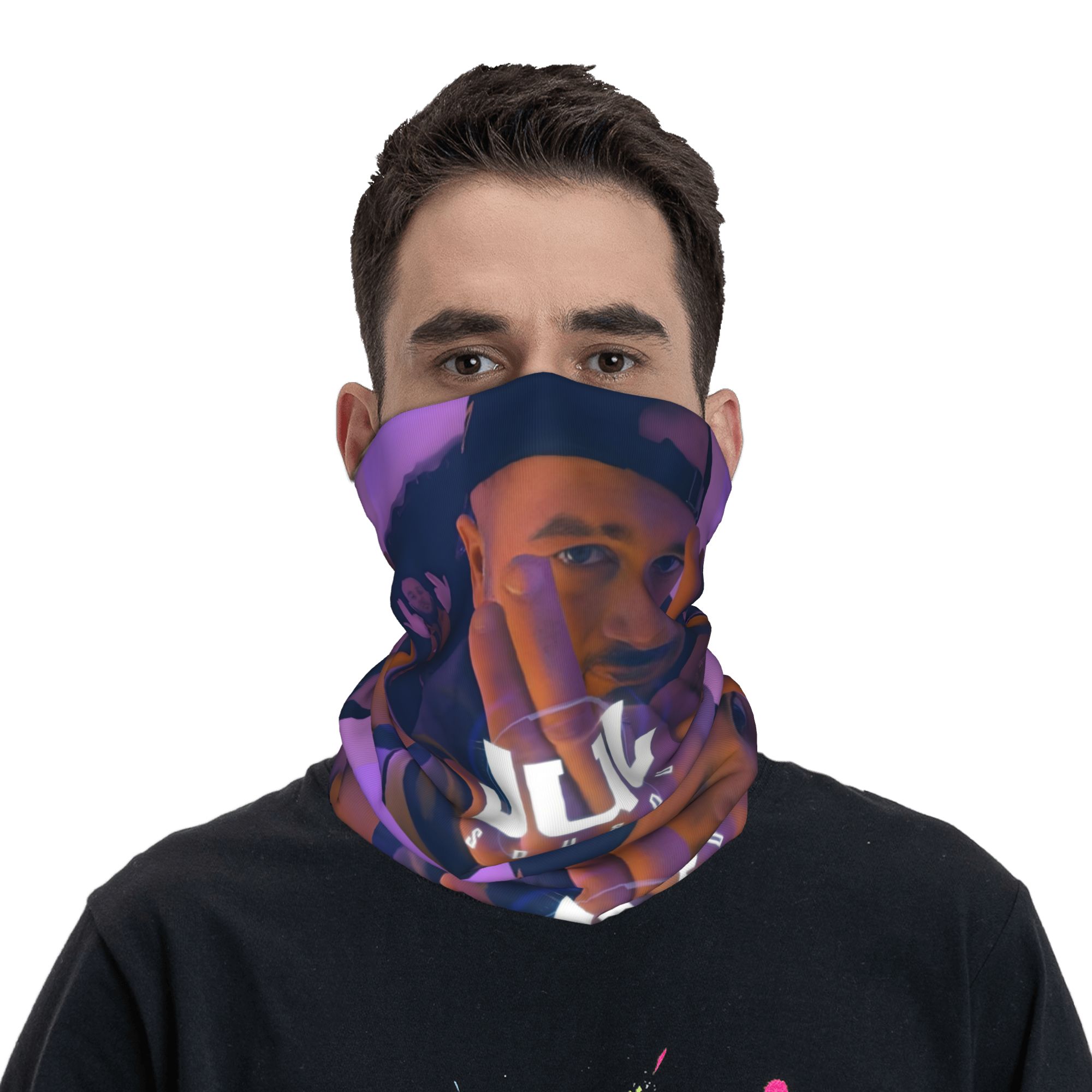 Bandana de Música Rap JuL Pers - Neck Gaiter Fleece avaliação e preço