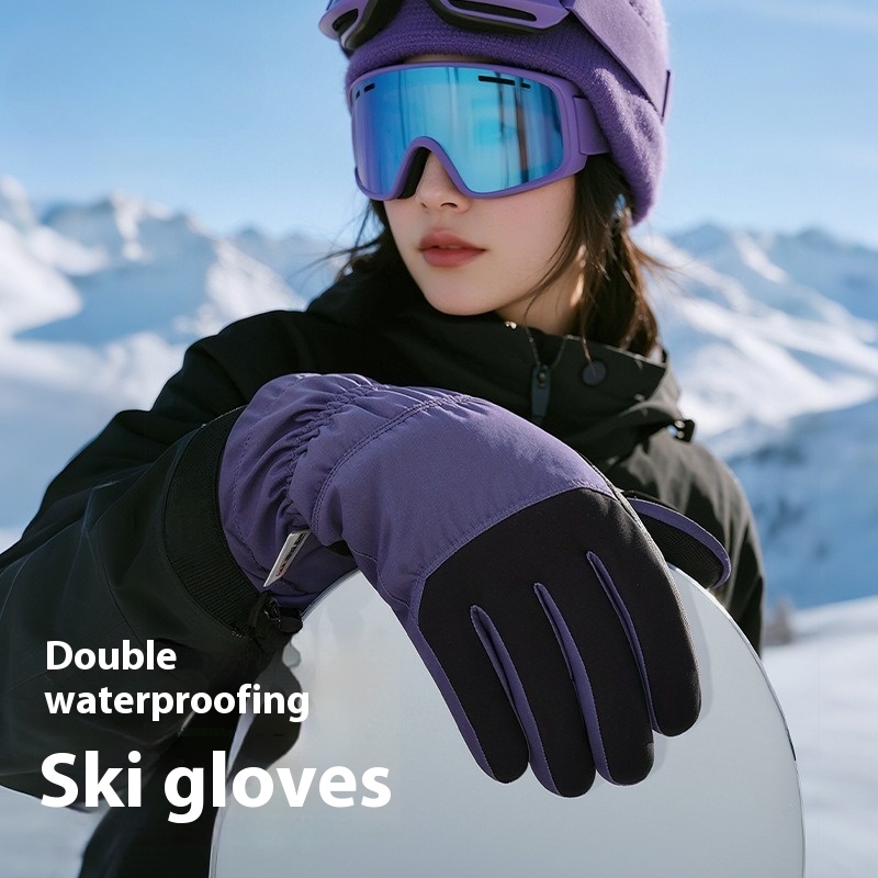Novo inverno luvas térmicas es - Snow Glove Insulated avaliação e preço