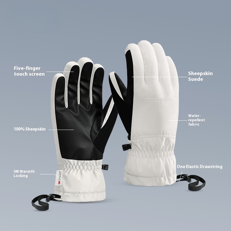 Novo inverno luvas térmicas es - Snow Glove Insulated avaliação e preço