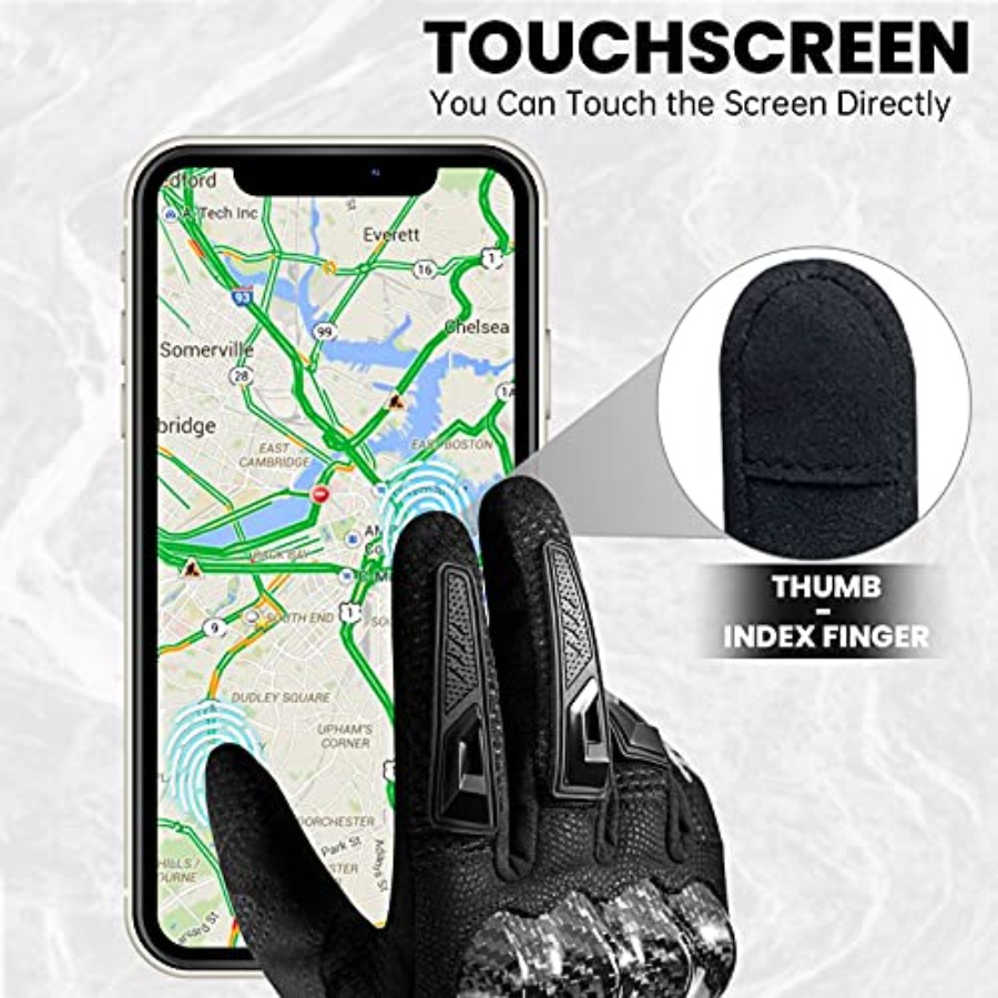 Luvas de Motocicleta com Tela  - Touch Screen Gloves avaliação e preço