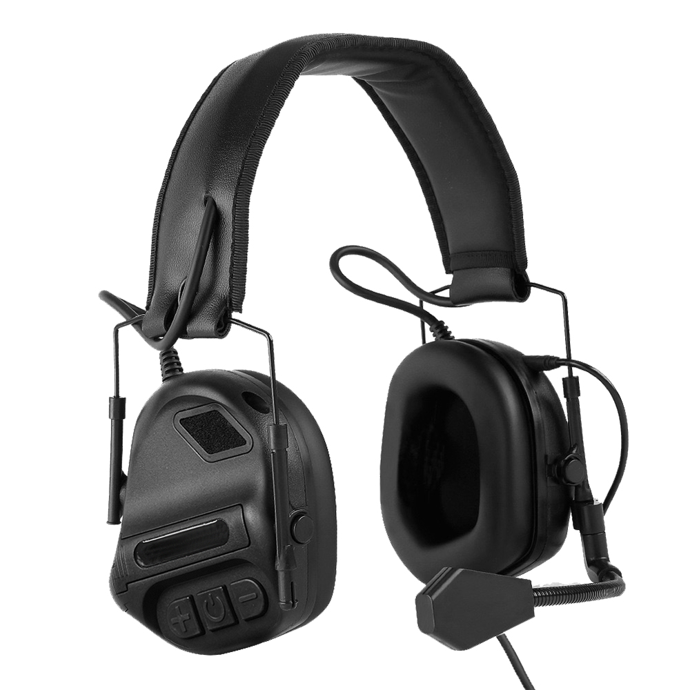 Booiu tático tiro eletrônico f - Earmuffs Foldable avaliação e preço