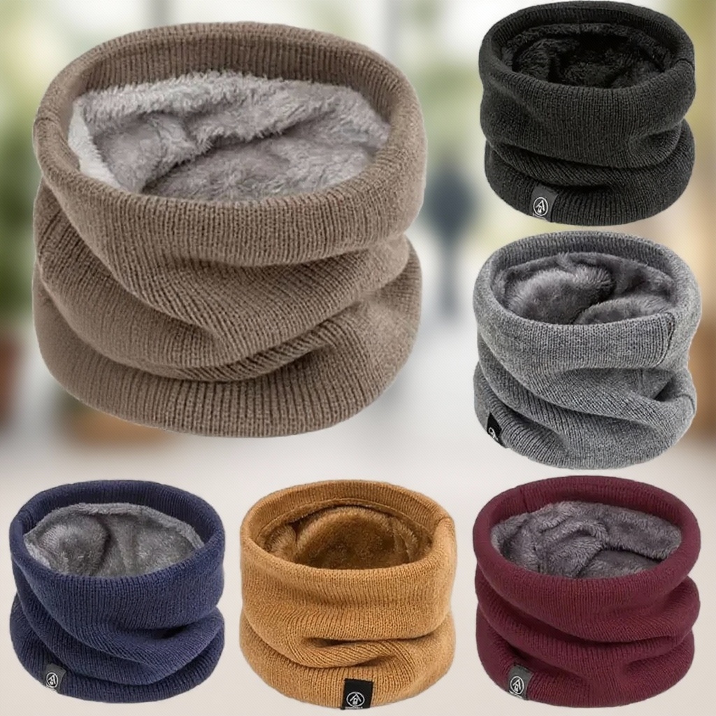 Lenço de malha quente engrossa - Neck Gaiter Fleece avaliação e preço