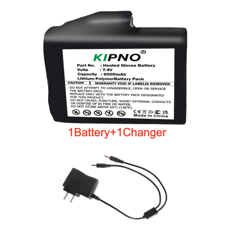 Luvas aquecidas bateria 7.4v 6 - Heated Vest Battery avaliação e preço