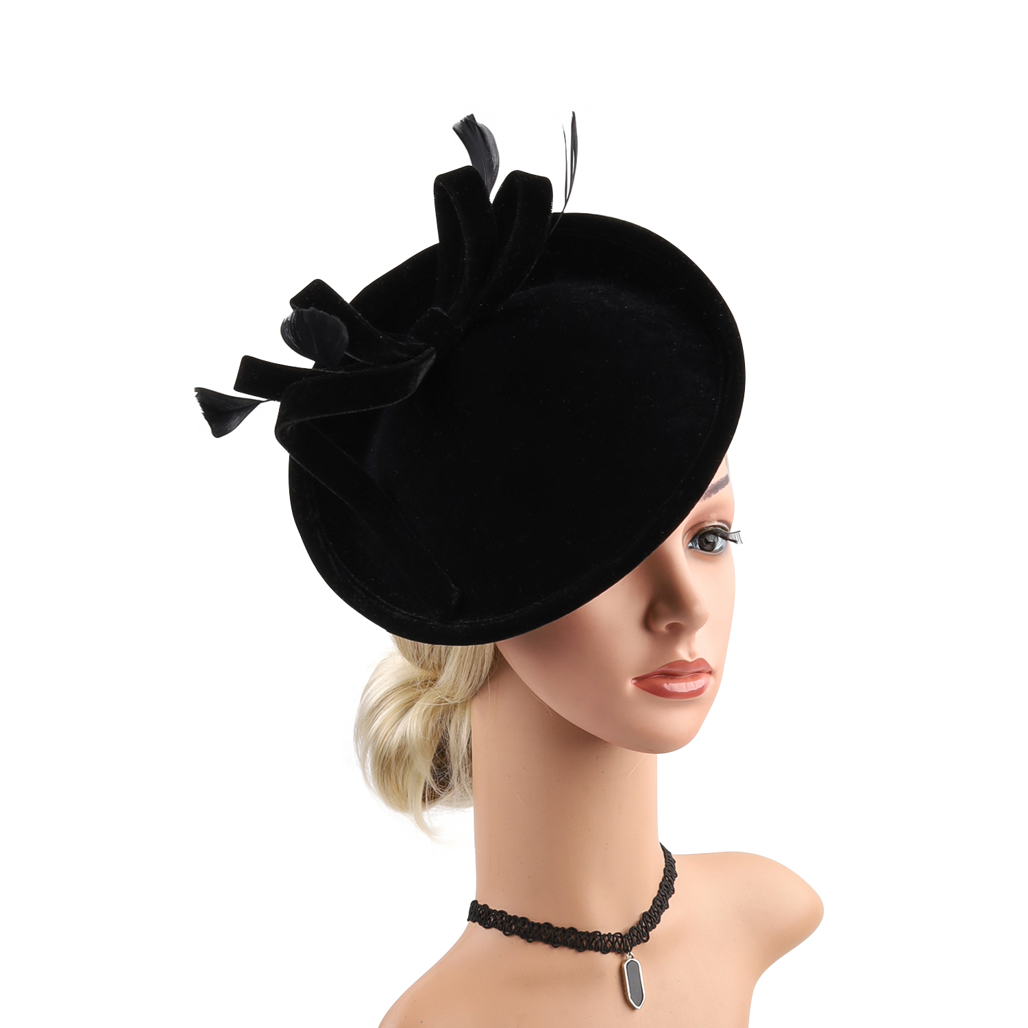 Chapéu de penas fascinator de  - Winter Headband Fleece avaliação e preço
