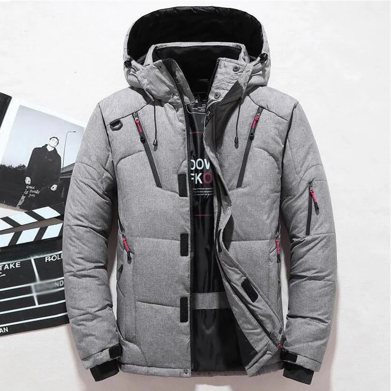 Jaqueta masculina de inverno,  - Down Jacket Packable avaliação e preço