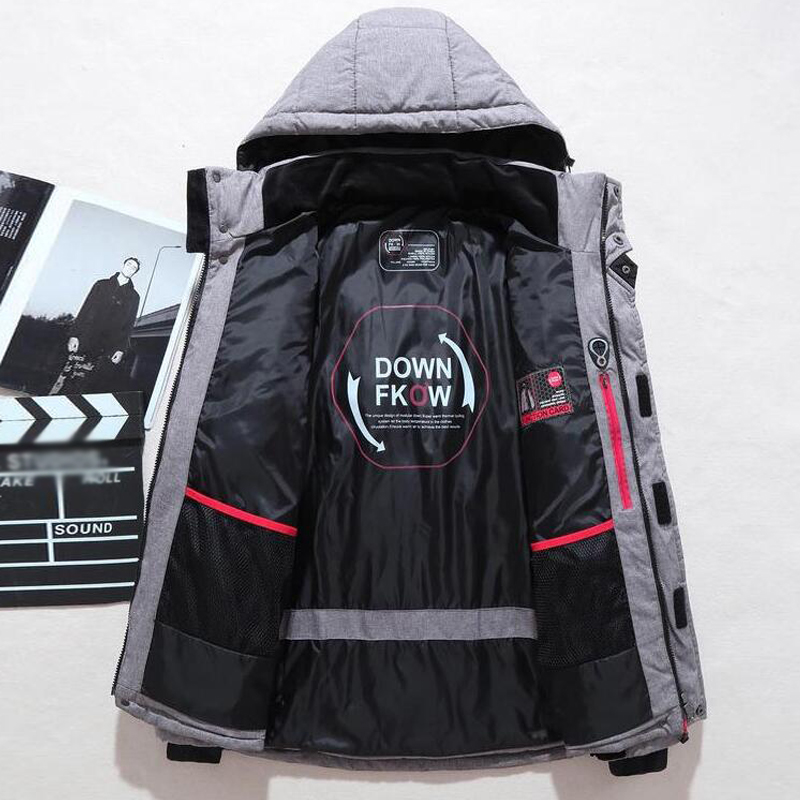 Jaqueta masculina de inverno,  - Down Jacket Packable avaliação e preço
