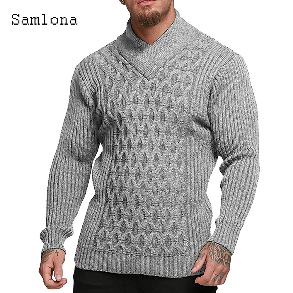 Samlona homens outono novas bl - Wool Scarf Men avaliação e preço