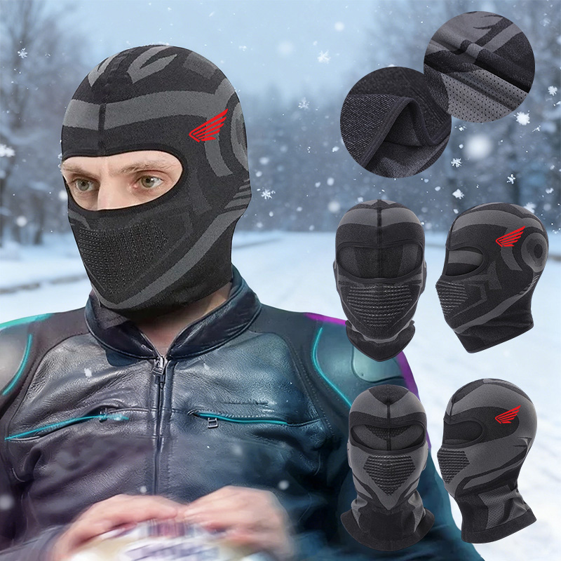 Balaclava com Logotipo Honda,  - Balaclava Ski Mask avaliação e preço