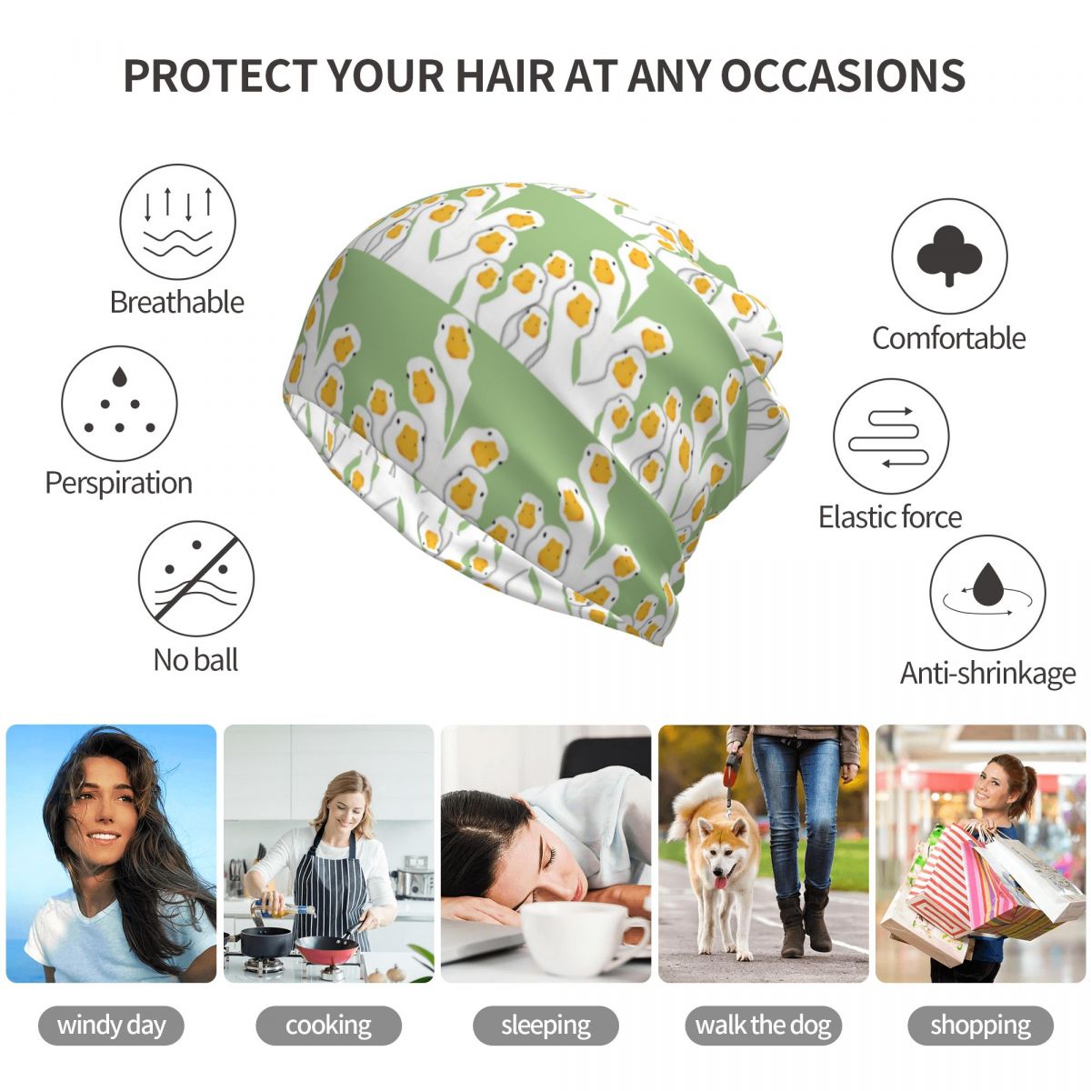 Bandana Mágica de Pescoço com  - Knit Beanie Hat Warm avaliação e preço