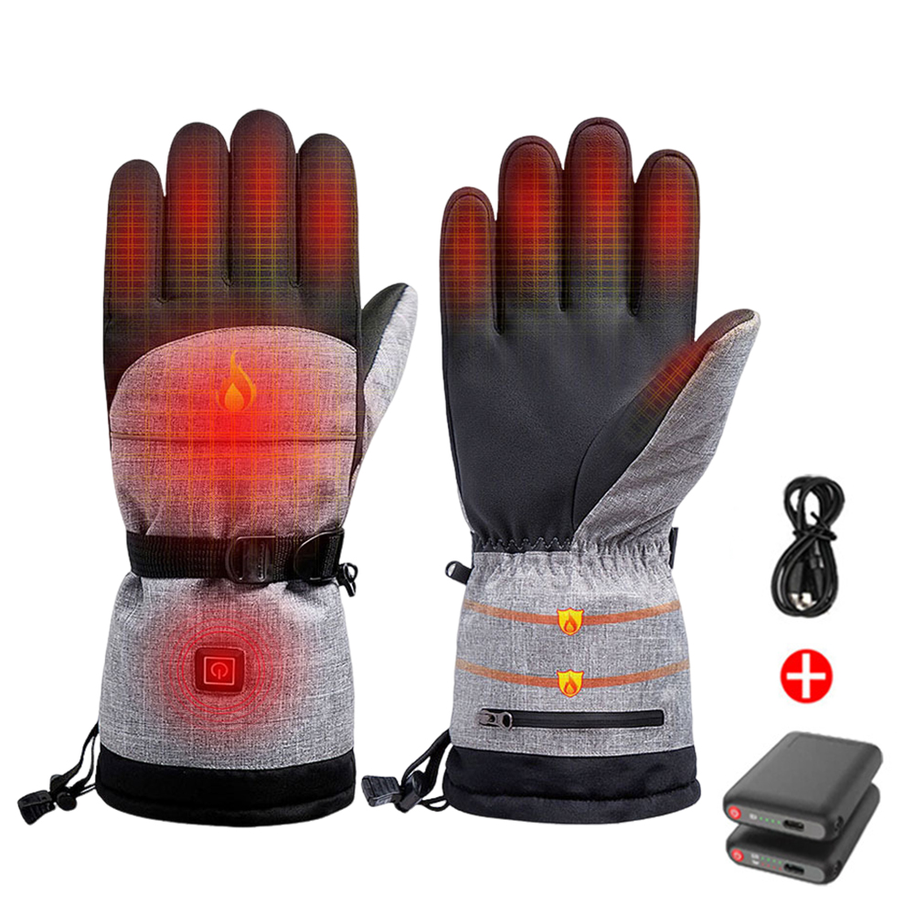 1 par de luvas térmicas elétri - Hand Warmer Electric avaliação e preço