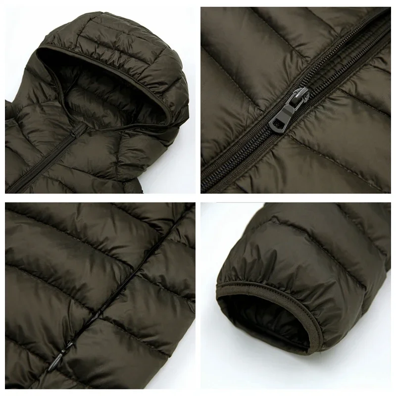 Jaqueta masculina 2024 novo 90 - Down Jacket Packable avaliação e preço