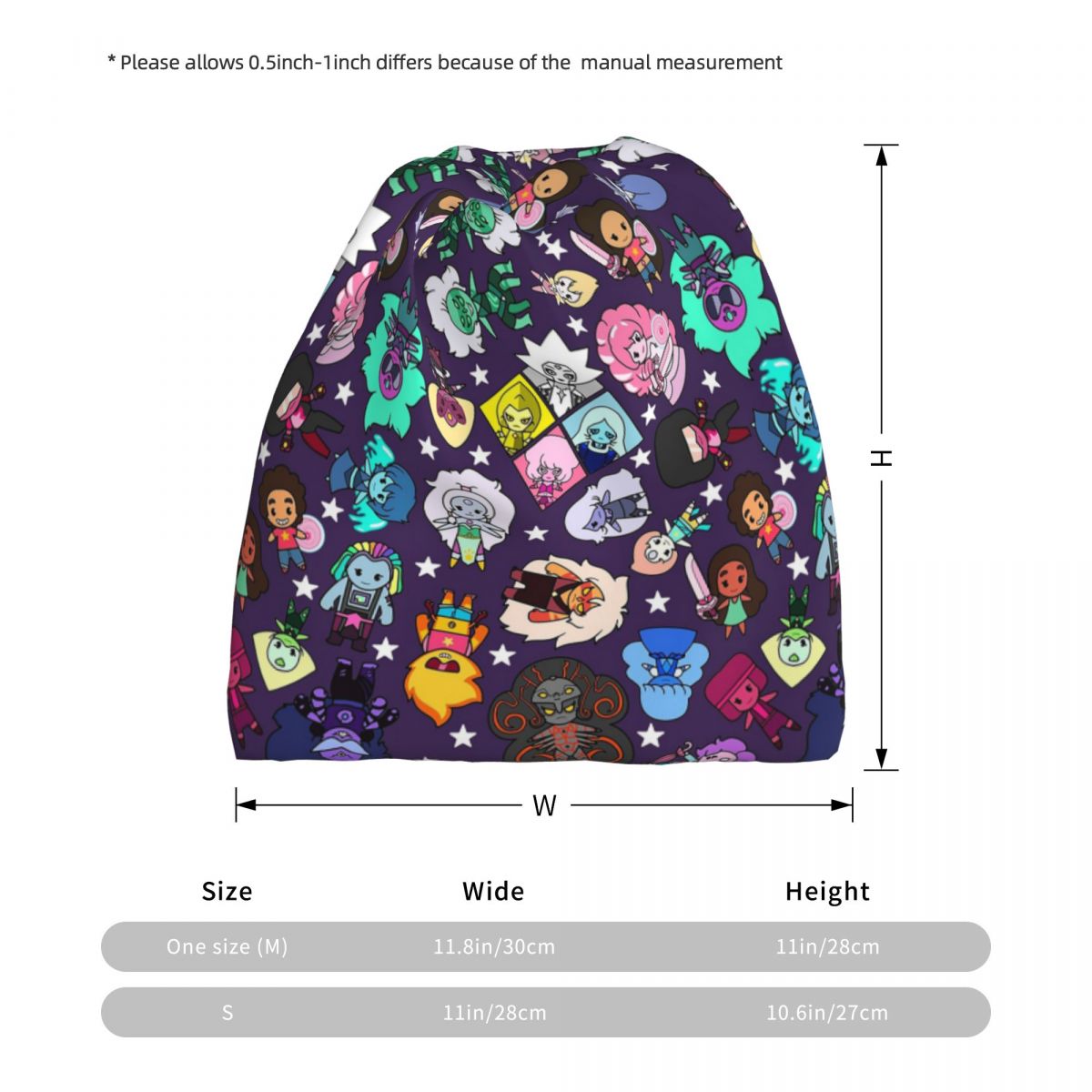 Crystal Gems Steven Universe B - Knit Beanie Hat Warm avaliação e preço