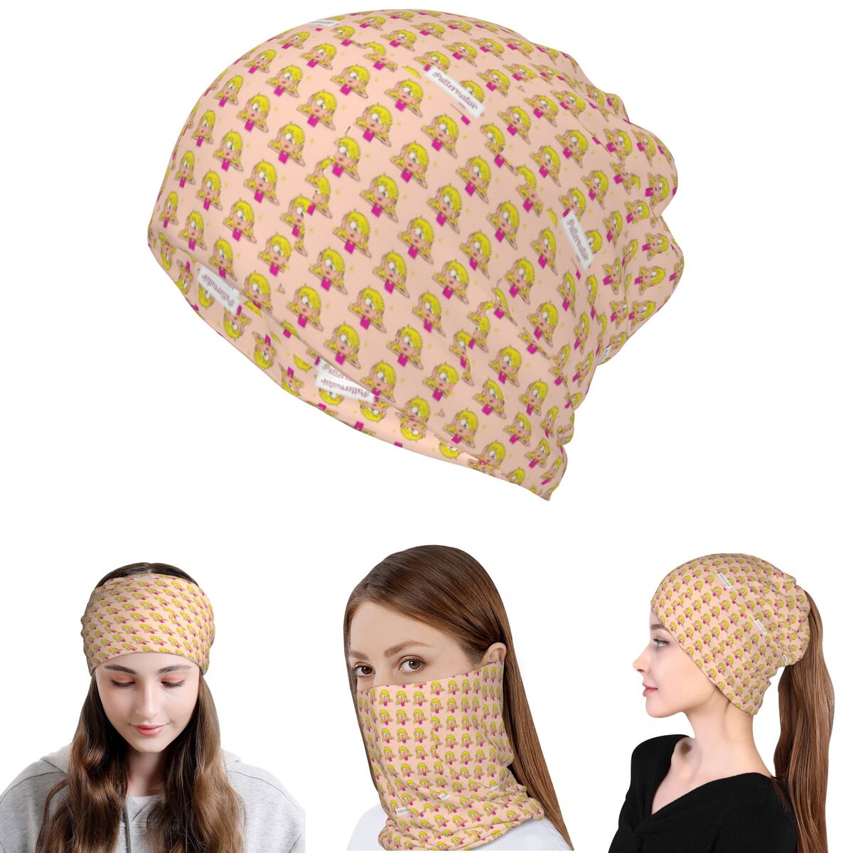 Lenço de pescoço com estampa d - Knit Beanie Hat Warm avaliação e preço