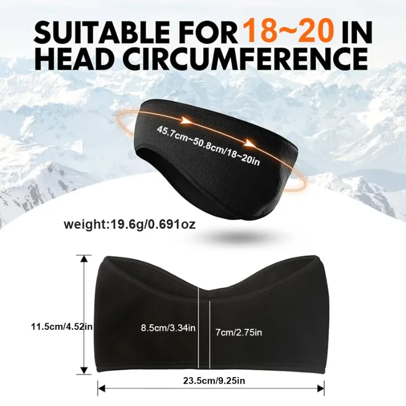 1 Peça de Faixa de Cabeça Esti - Winter Headband Fleece avaliação e preço