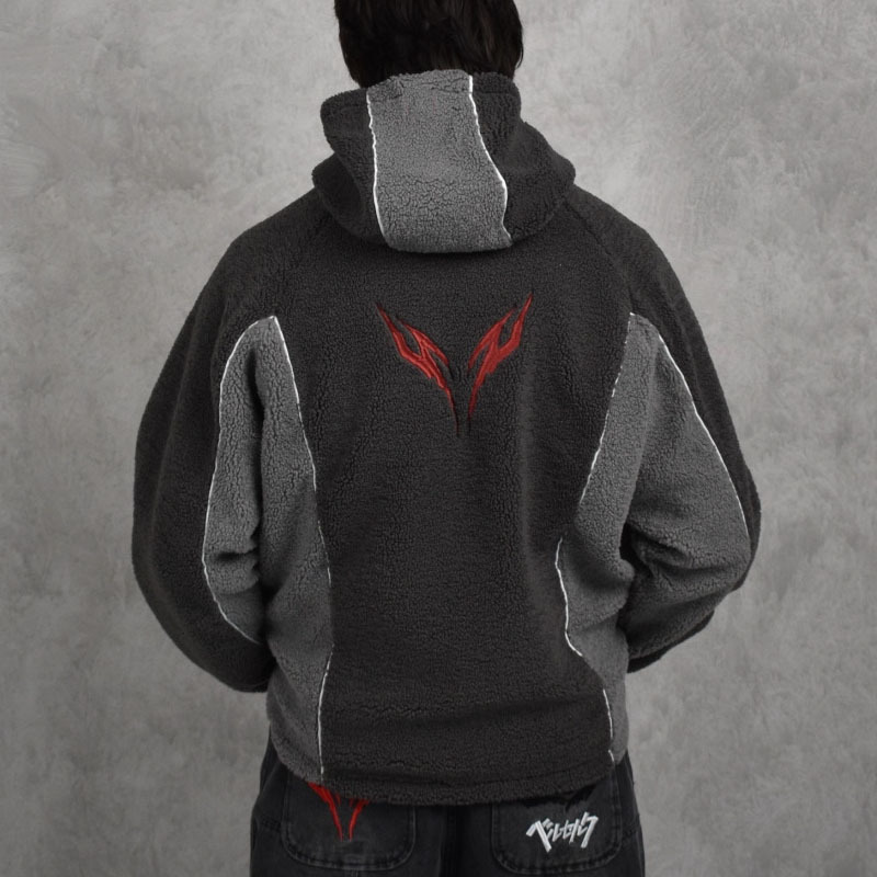 Jaqueta Unissex com Capuz em S - Sherpa Hoodie Fleece avaliação e preço