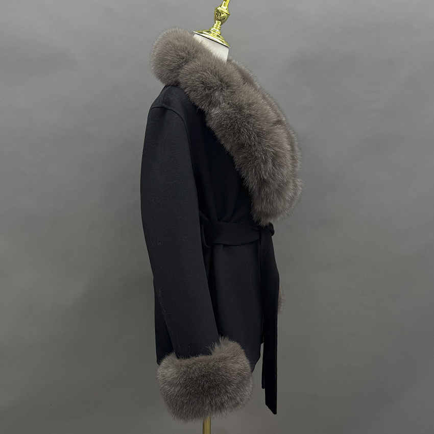 Casaco Feminino de Lã JANEFUR  - Wool Coat Peacoat avaliação e preço