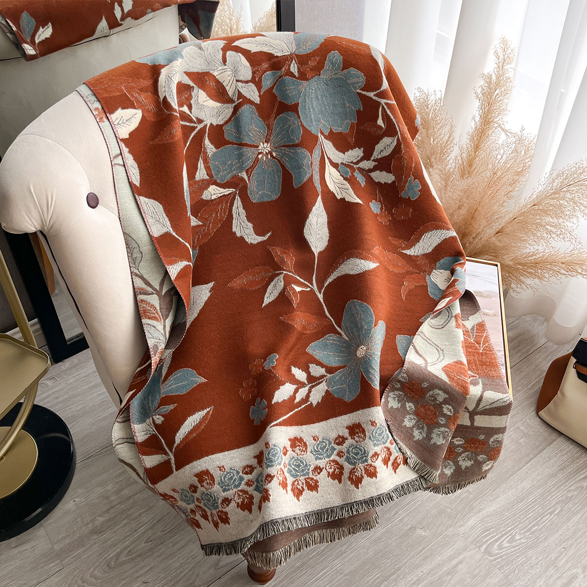 Mulheres engrossar luxo invern - Cashmere Pashmina Wrap avaliação e preço