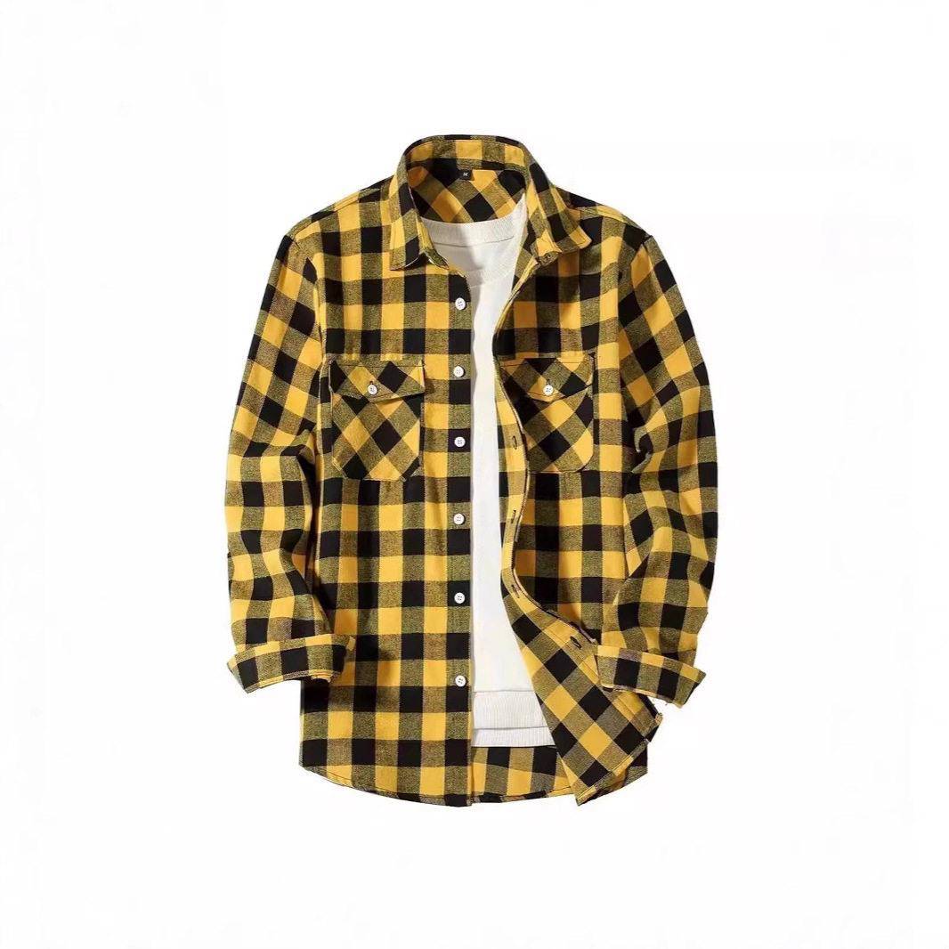 Camisa Jaqueta de Flanela com  - Flannel Shirt Lined avaliação e preço
