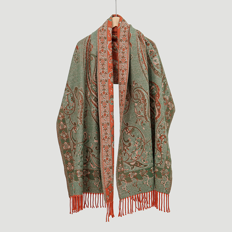 2024 moda estilo étnico femini - Shawl Wrap Winter avaliação e preço