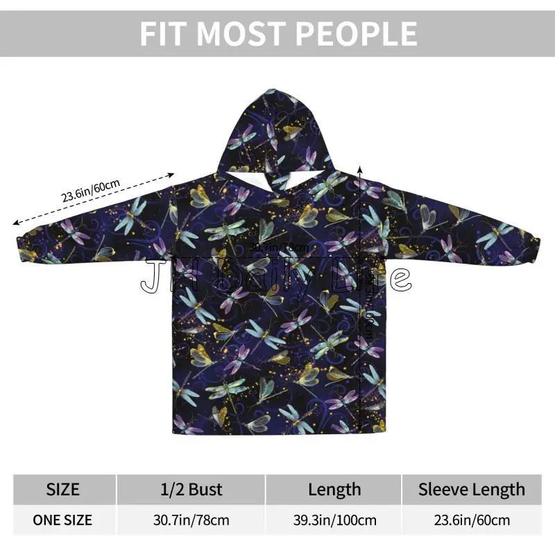 Libélula galáxia wearable cobe - Sherpa Hoodie Fleece avaliação e preço