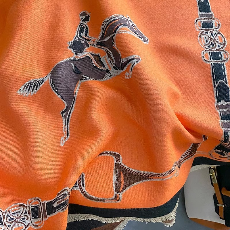 Retro cavaleiro cavalo imitaçã - Shawl Wrap Winter avaliação e preço