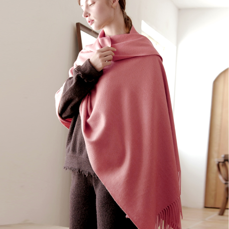 Lenço de inverno de lã feminin - Shawl Wrap Winter avaliação e preço