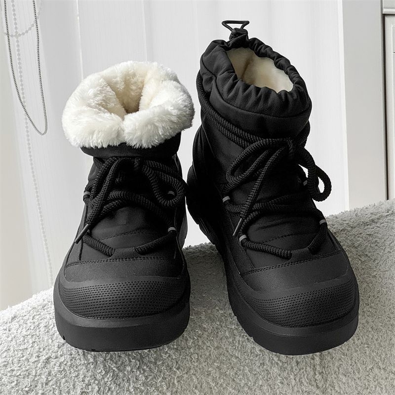 Designer novas botas de neve m - Waterproof Winter Boot avaliação e preço