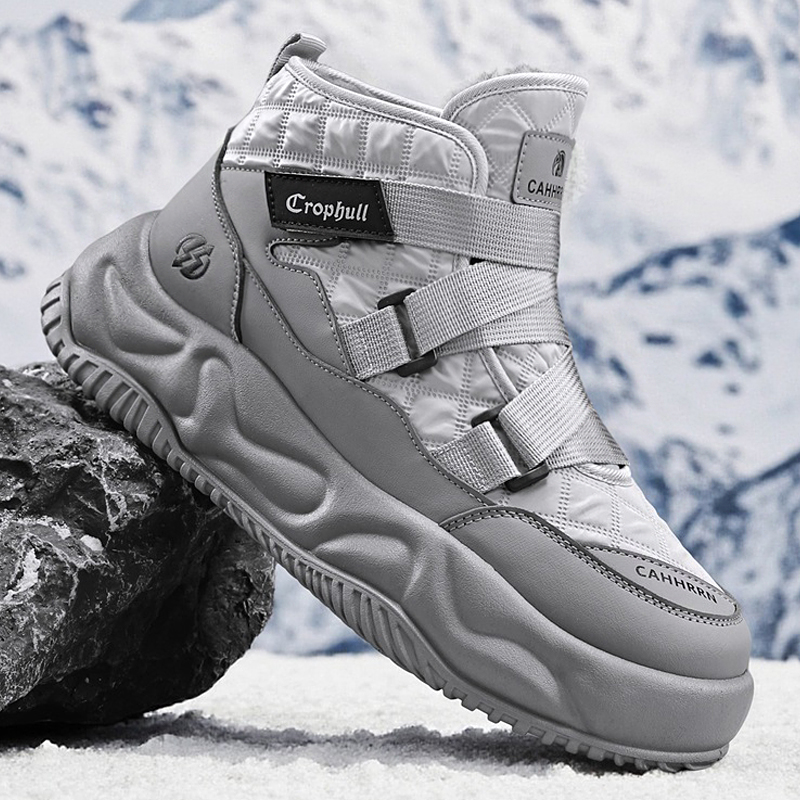 Novas botas masculinas quentes - Waterproof Winter Boot avaliação e preço
