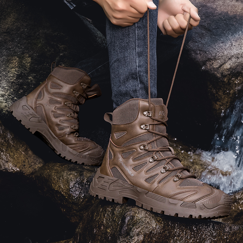Botas táticas de caminhada ao  - Waterproof Winter Boot avaliação e preço