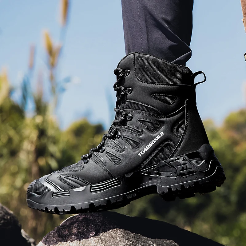 Botas táticas de caminhada ao  - Waterproof Winter Boot avaliação e preço