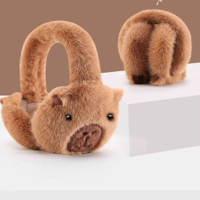 Bonito capibala earmuffs dos d - Earmuffs Foldable avaliação e preço