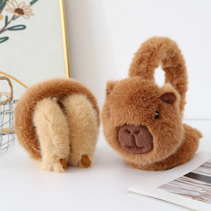 Bonito capibala earmuffs dos d - Earmuffs Foldable avaliação e preço