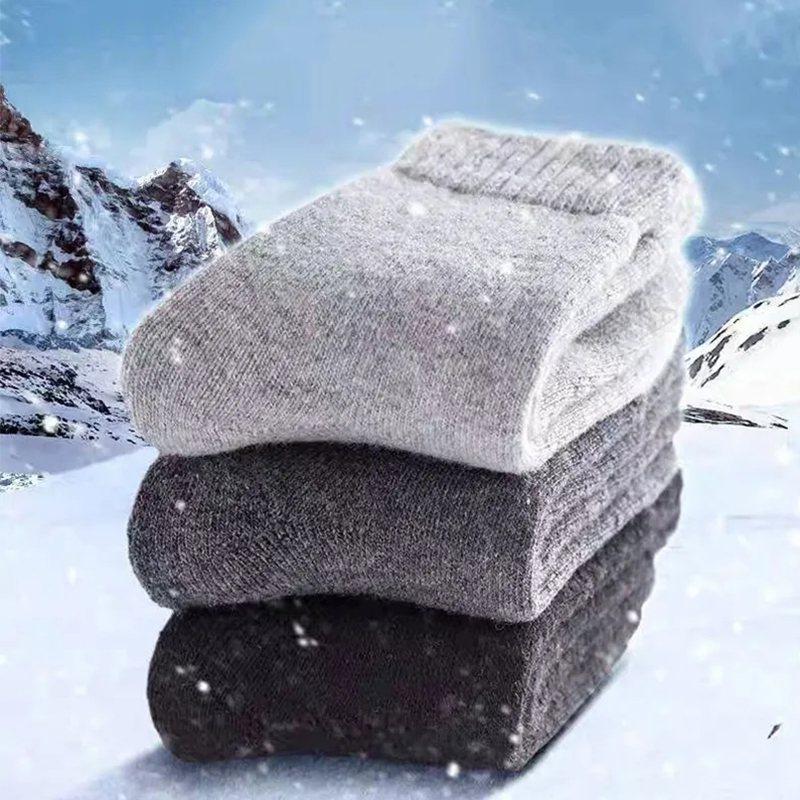 1 Pares meias termicas de inve - Thermal Sock Wool avaliação e preço