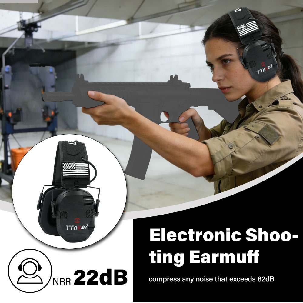 Fone de Ouvido Eletrônico Dobr - Earmuffs Foldable avaliação e preço