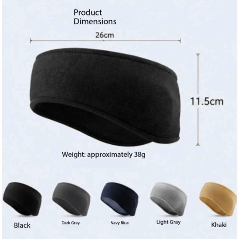 Faixa de Cabeça Masculina para - Winter Headband Fleece avaliação e preço