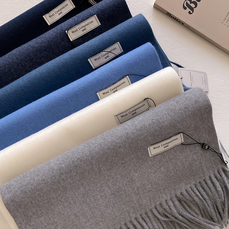 2024 inverno cachecol de lã pa - Cashmere Pashmina Wrap avaliação e preço