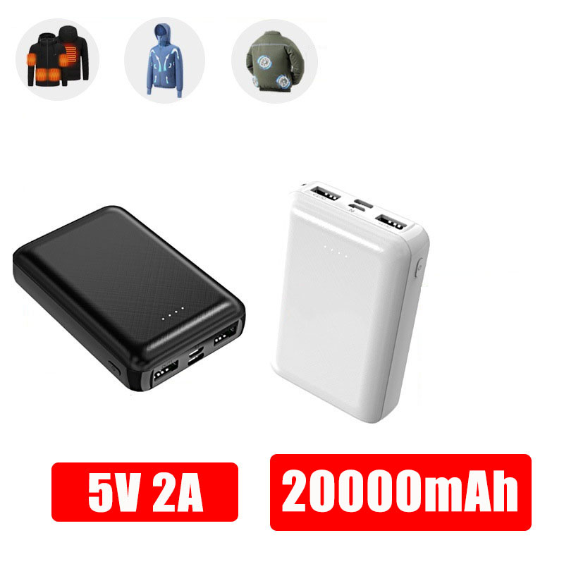 Mini banco de potência 20000mA - Heated Vest Battery avaliação e preço