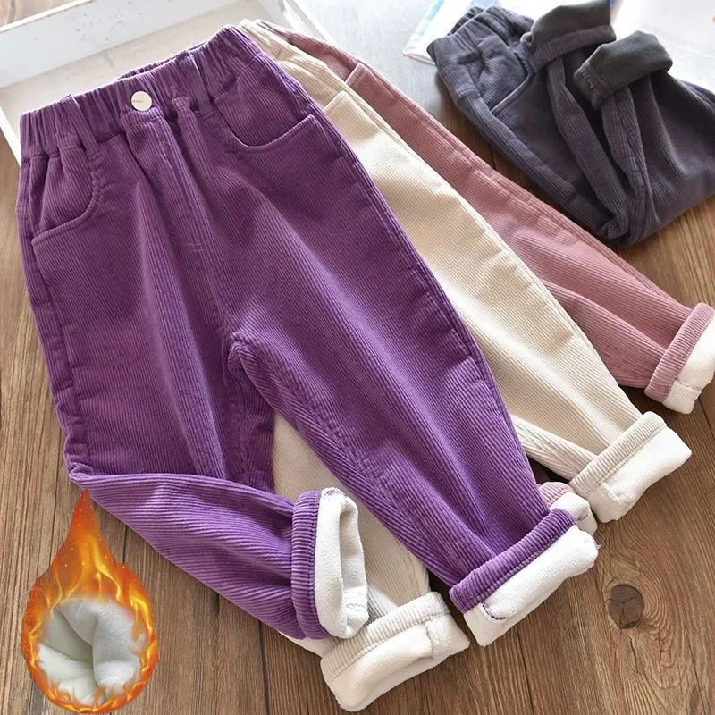 Calças de Corduroy para Menina - Corduroy Pant Warm avaliação e preço