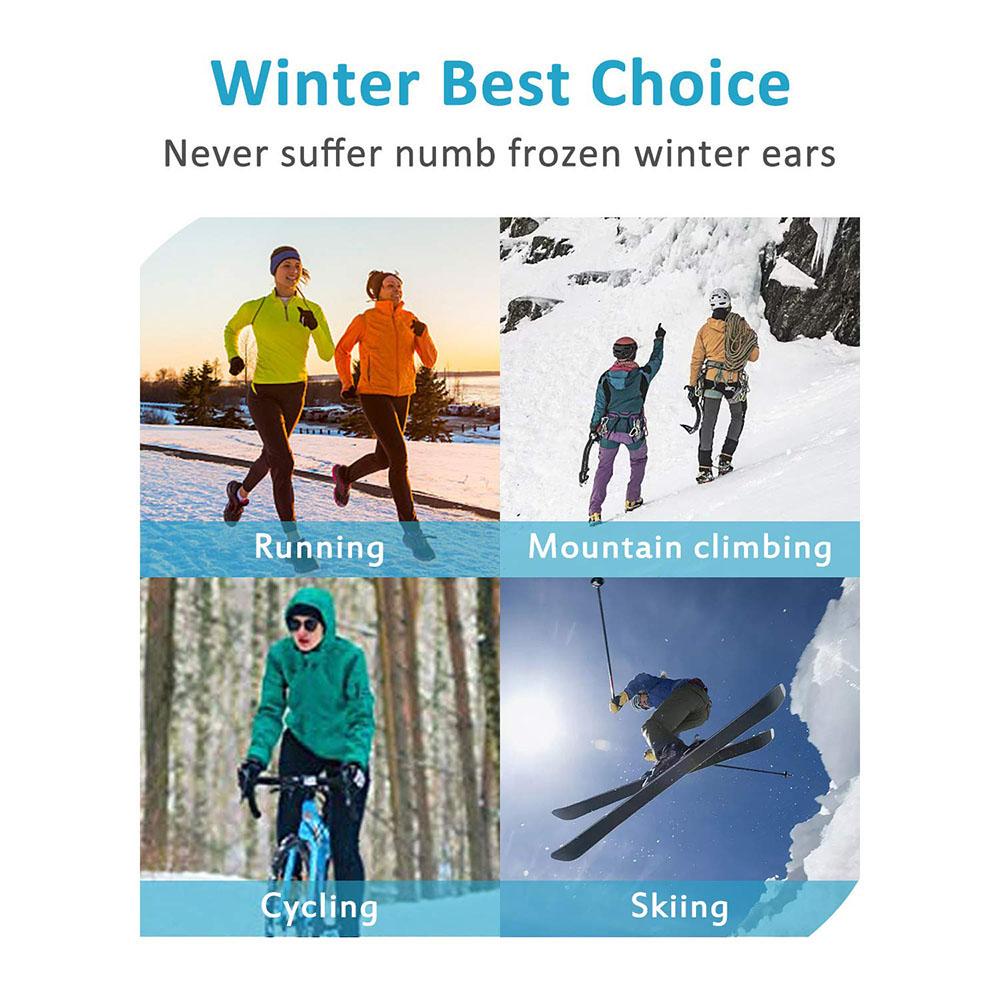 Faixas de cabelo velo capa de  - Fleece Ear Warmer Band avaliação e preço