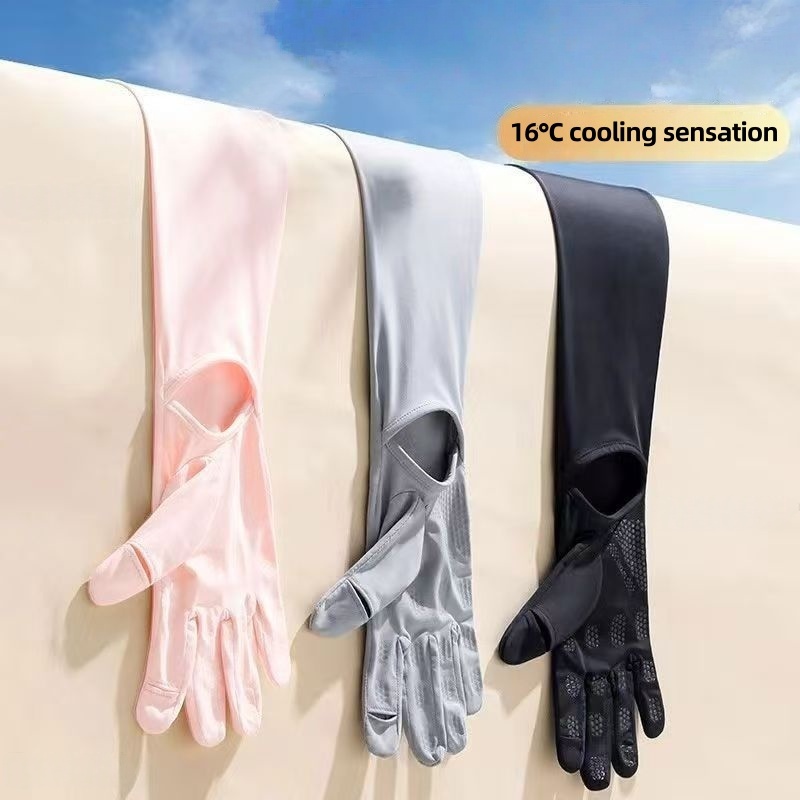 Mangas de proteção solar UPF50 - Touch Screen Gloves avaliação e preço