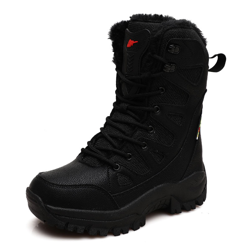 Novos homens botas táticas à p - Waterproof Winter Boot avaliação e preço