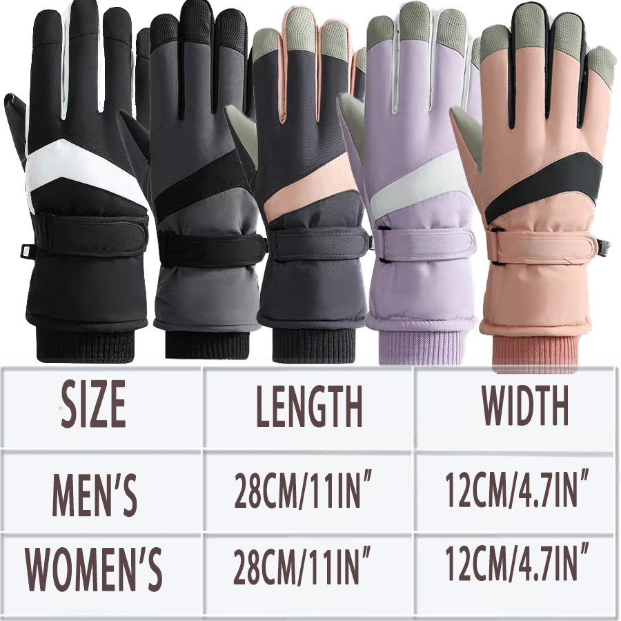 MuqiNush Luvas de esqui isolad - Snow Glove Insulated avaliação e preço