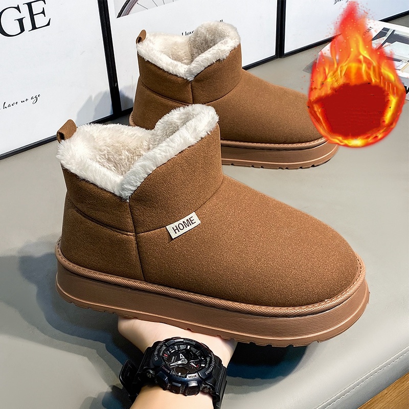 Botas de neve estilo casal que - Waterproof Winter Boot avaliação e preço